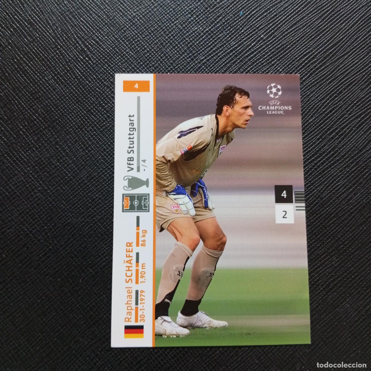 Cromos de F&uacute;tbol: 4 SCHAFER STUTTGART PANINI TRADING CARDS UEFA CHAMPIONS LEAGUE 2007 2008 - (MD2002-2) PG51 B