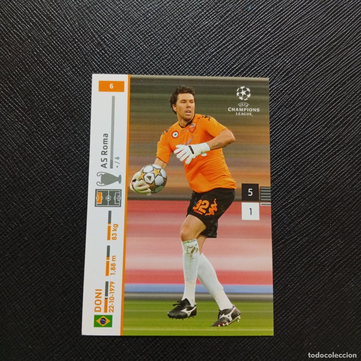 Cromos de F&uacute;tbol: 6 DONI ROMA PANINI TRADING CARDS UEFA CHAMPIONS LEAGUE 2007 2008 - (MD2002-2) PG51