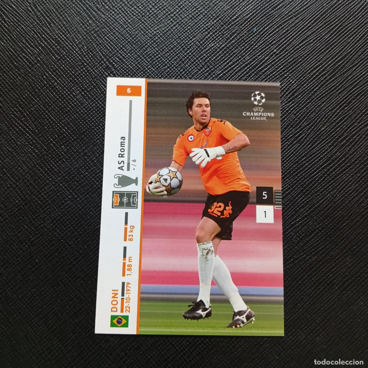 Fu&szlig;ball-Sticker: 6 DONI ROMA PANINI TRADING CARDS UEFA CHAMPIONS LEAGUE 2007 2008 - (MD2002-2) PG52