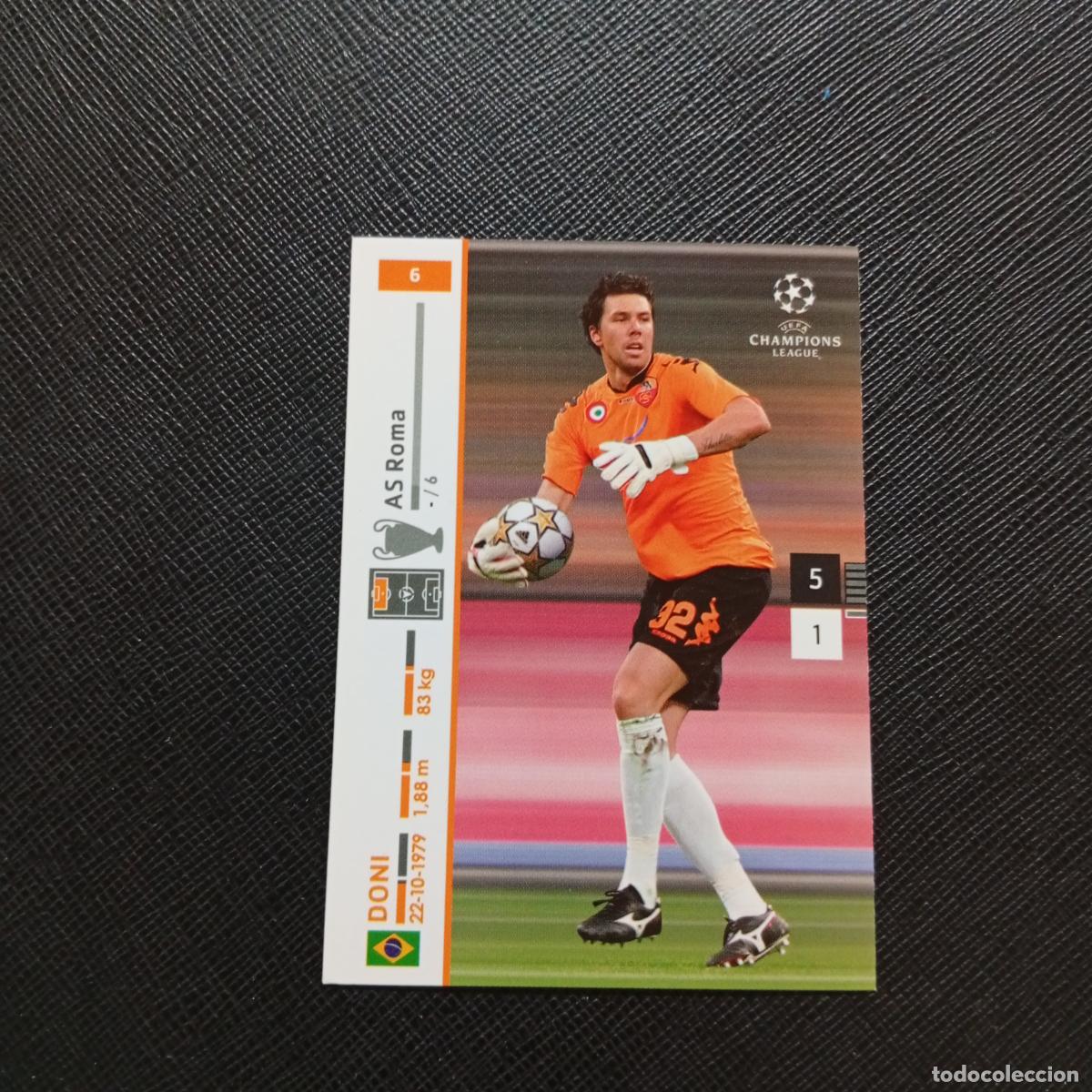 Fu&szlig;ball-Sticker: 6 DONI ROMA PANINI TRADING CARDS UEFA CHAMPIONS LEAGUE 2007 2008 - (MD2002-2) PG52 B
