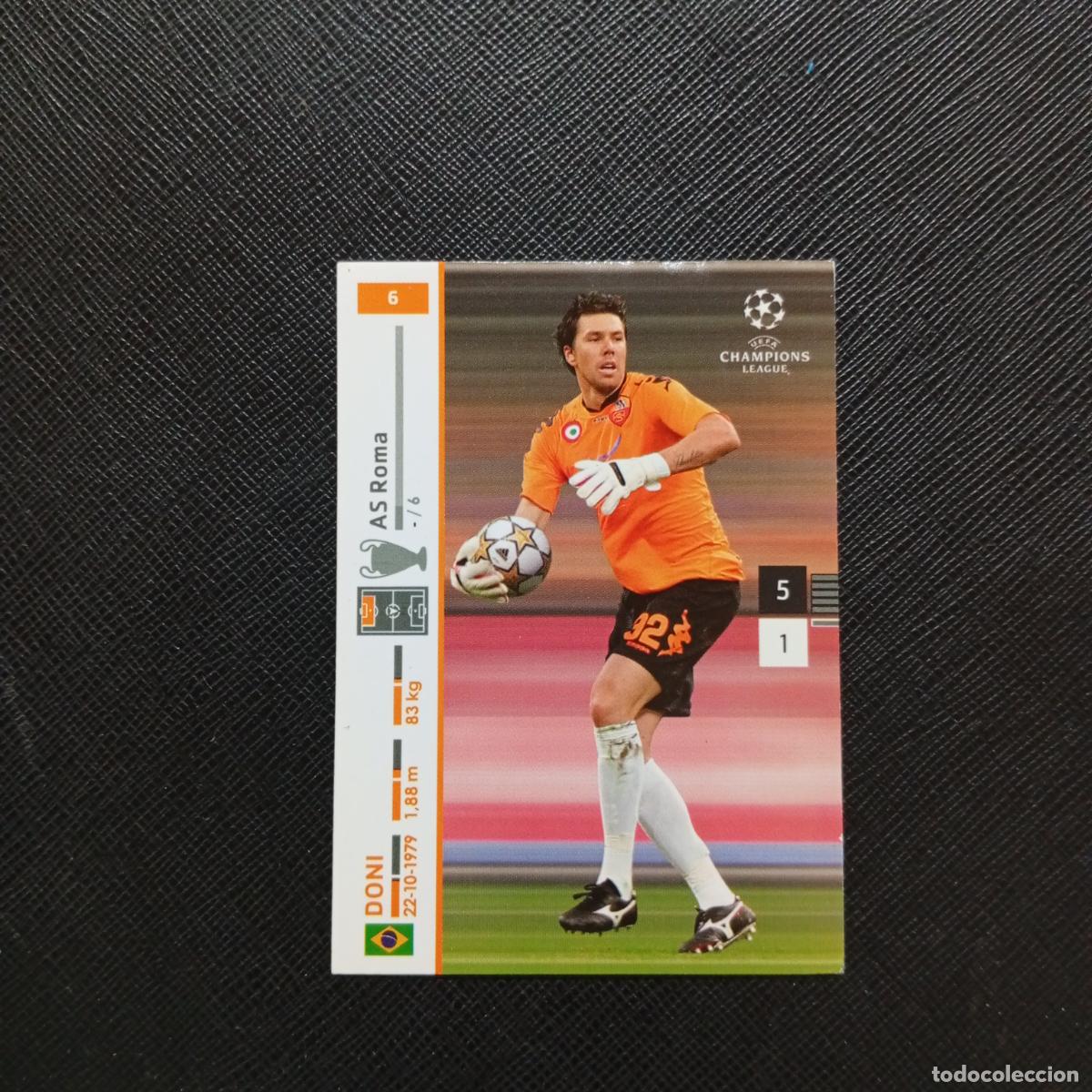 Fu&szlig;ball-Sticker: 6 DONI ROMA PANINI TRADING CARDS UEFA CHAMPIONS LEAGUE 2007 2008 - (MD2002-2) PG53