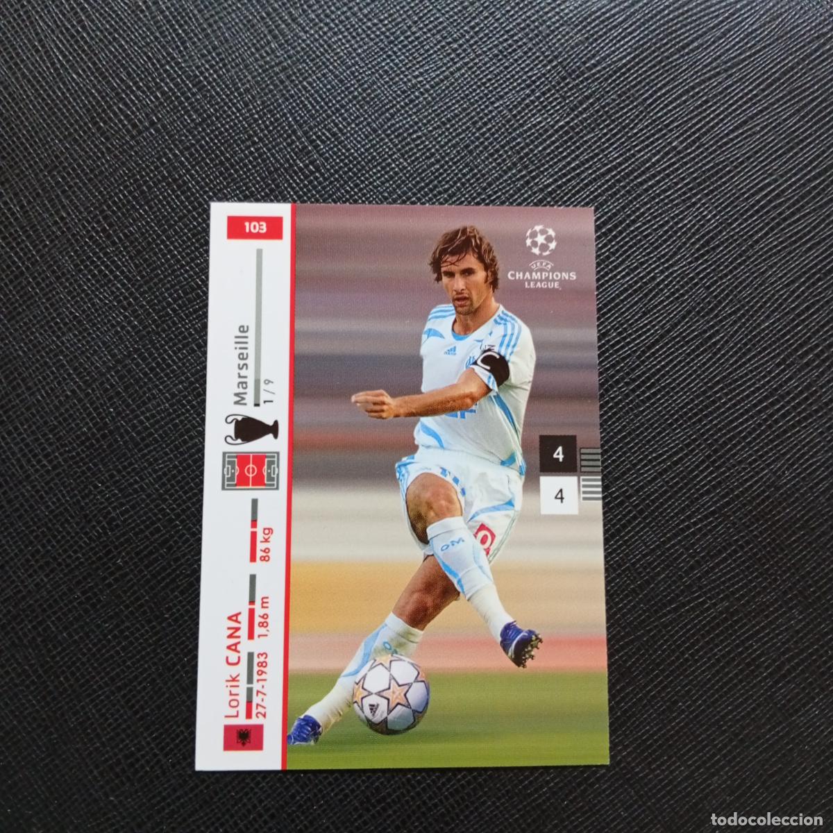 Cromos de F&uacute;tbol: 103 CANA MARSELLA PANINI TRADING CARDS UEFA CHAMPIONS LEAGUE 2007 2008 - (MD2002-2) PG54 B