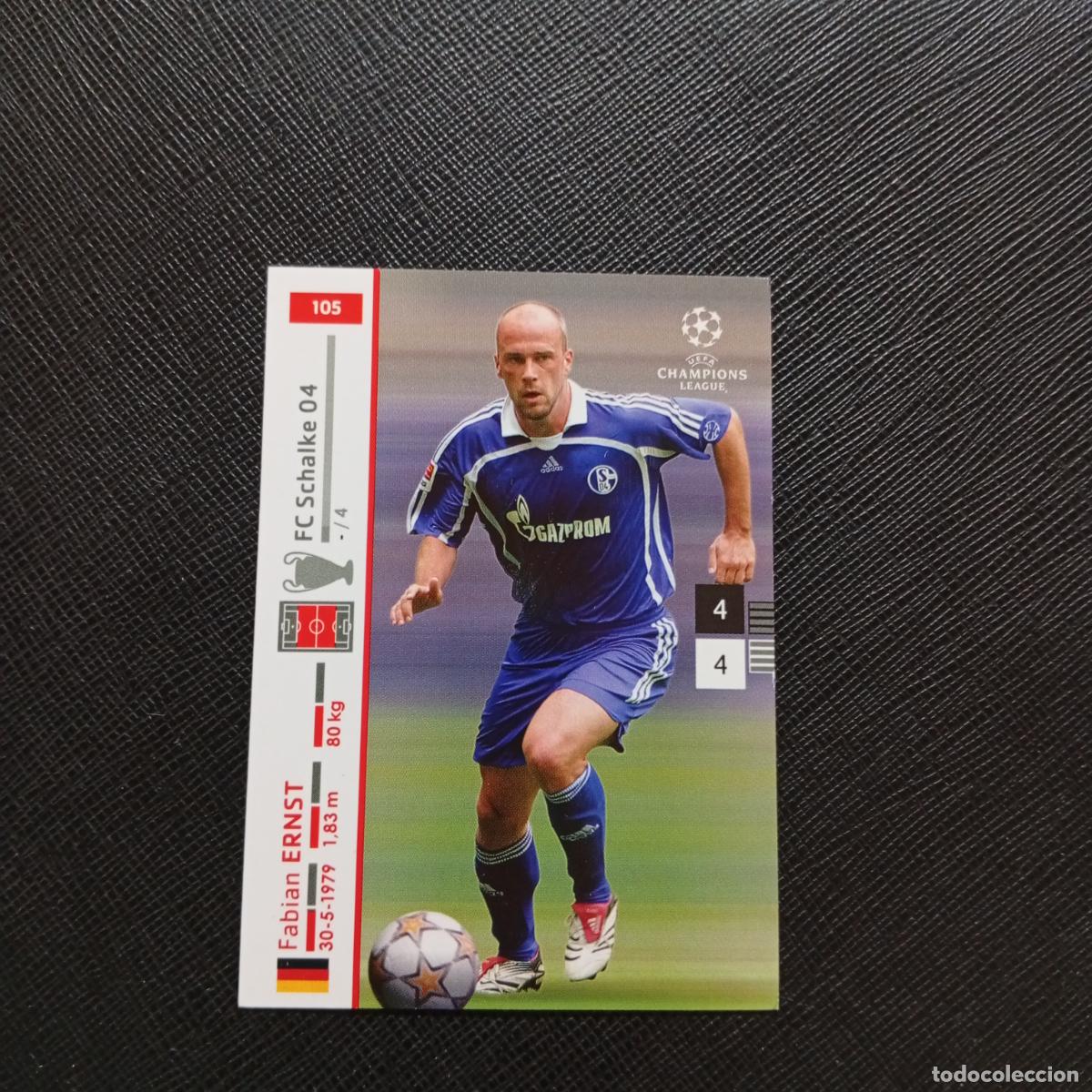 Cromos de F&uacute;tbol: 105 ERNST SCHALKE 04 PANINI TRADING CARDS UEFA CHAMPIONS LEAGUE 2007 2008 - (MD2002-2) PG54 B