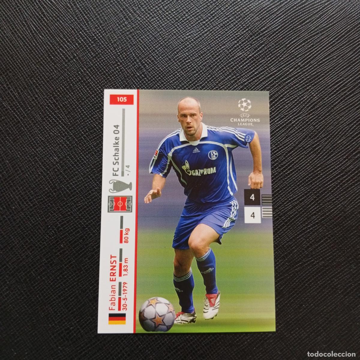 Cromos de F&uacute;tbol: 105 ERNST SCHALKE 04 PANINI TRADING CARDS UEFA CHAMPIONS LEAGUE 2007 2008 - (MD2002-2) PG53 B