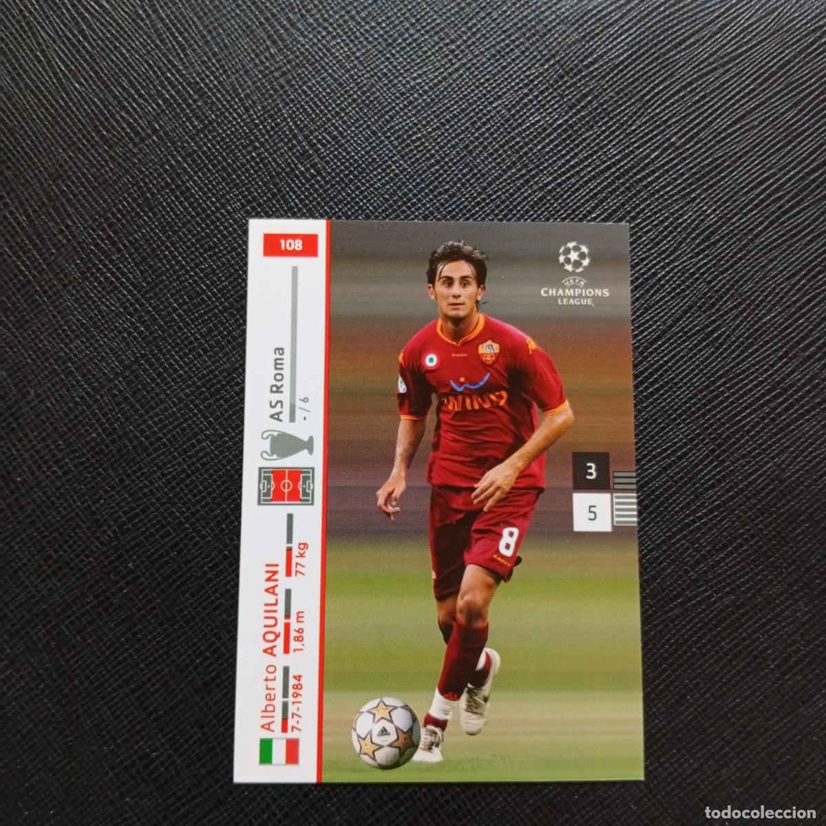 Cromos de F&uacute;tbol: 108 AQUILANI ROMA PANINI TRADING CARDS UEFA CHAMPIONS LEAGUE 2007 2008 - (MD2002-3) PG19