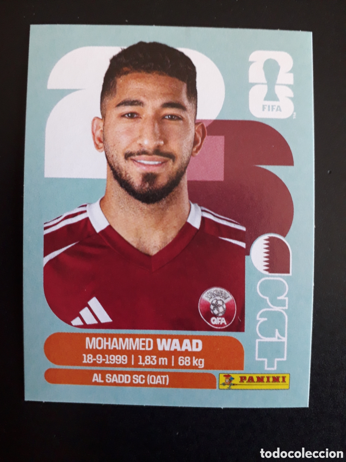 Cromos de F&uacute;tbol: WAAD QATAR QAT 14 MUNDIAL F&Uacute;TBOL 2026 FIFA WORLD CUP PANINI SIN PEGAR PEDIDO M&Iacute;NIMO 3&euro;