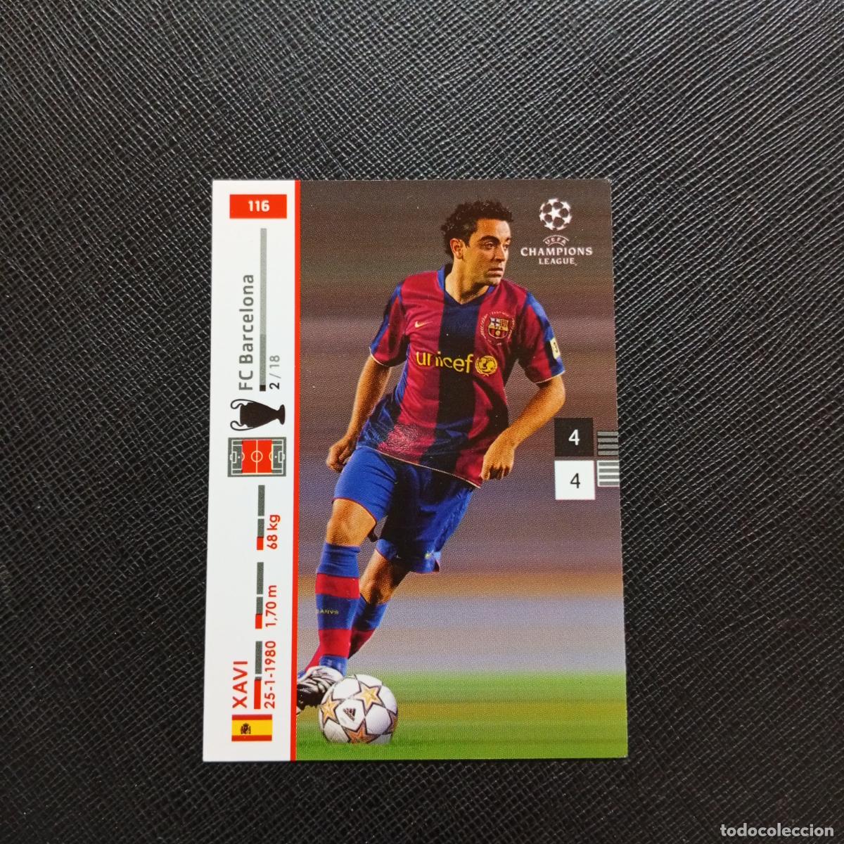 Cromos de F&uacute;tbol: 116 XAVI BARCELONA PANINI TRADING CARDS UEFA CHAMPIONS LEAGUE 2007 2008 - (MD2002-3) PG19