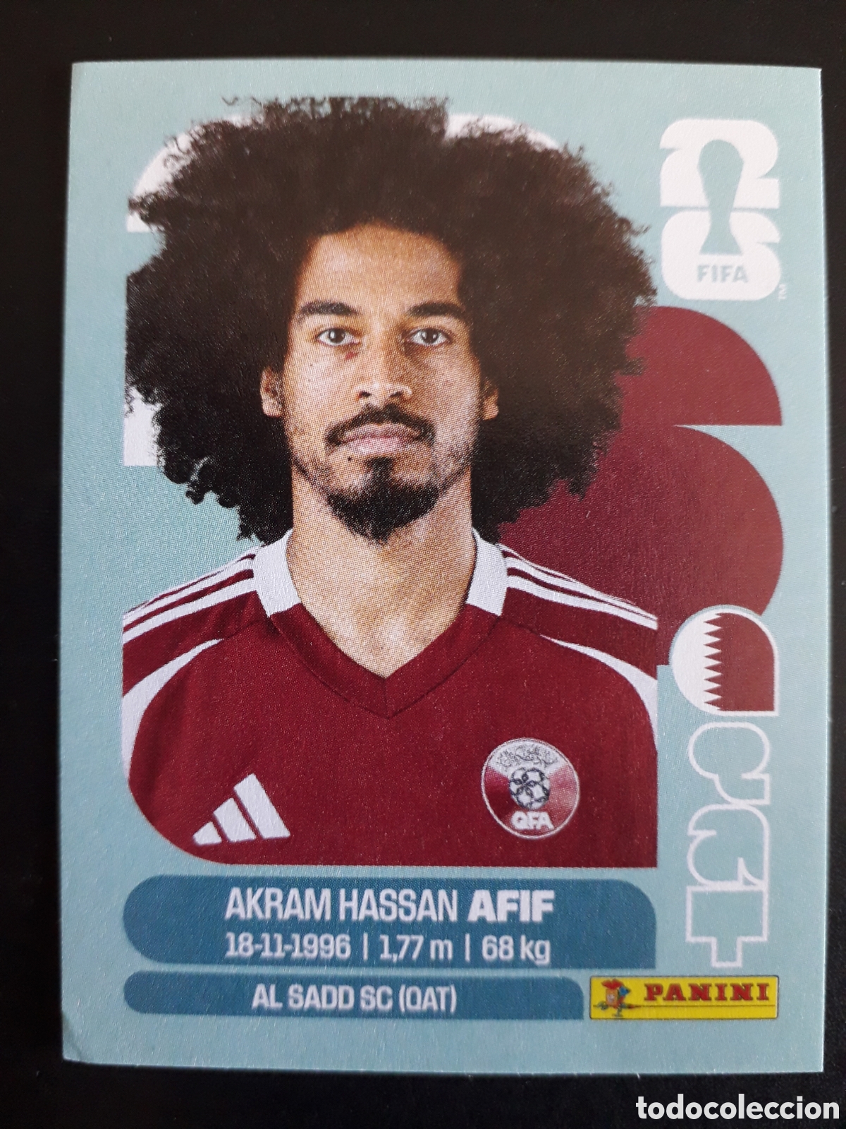Cromos de F&uacute;tbol: AFIF QATAR QAT 18 MUNDIAL F&Uacute;TBOL 2026 FIFA WORLD CUP PANINI SIN PEGAR PEDIDO M&Iacute;NIMO 3&euro;.