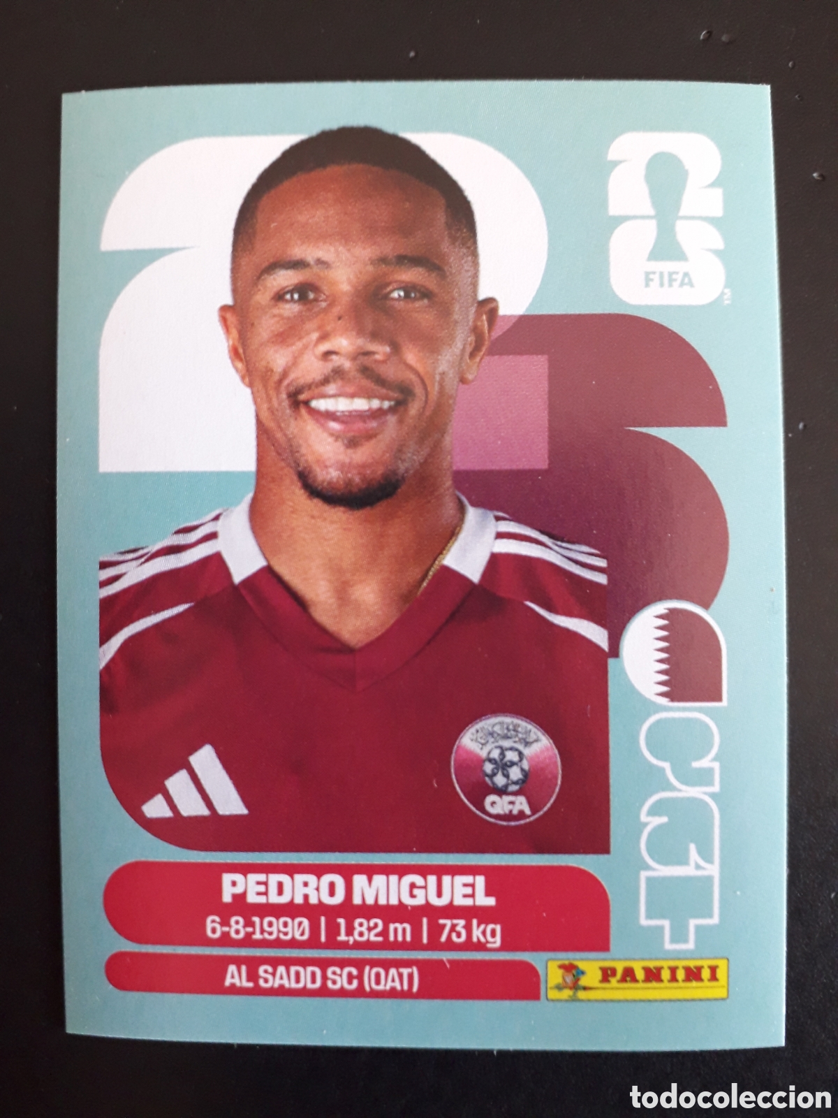 Cromos de F&uacute;tbol: ALI QATAR QAT 7 MUNDIAL F&Uacute;TBOL 2026 FIFA WORLD CUP PANINI SIN PEGAR PEDIDO M&Iacute;NIMO 3&euro;