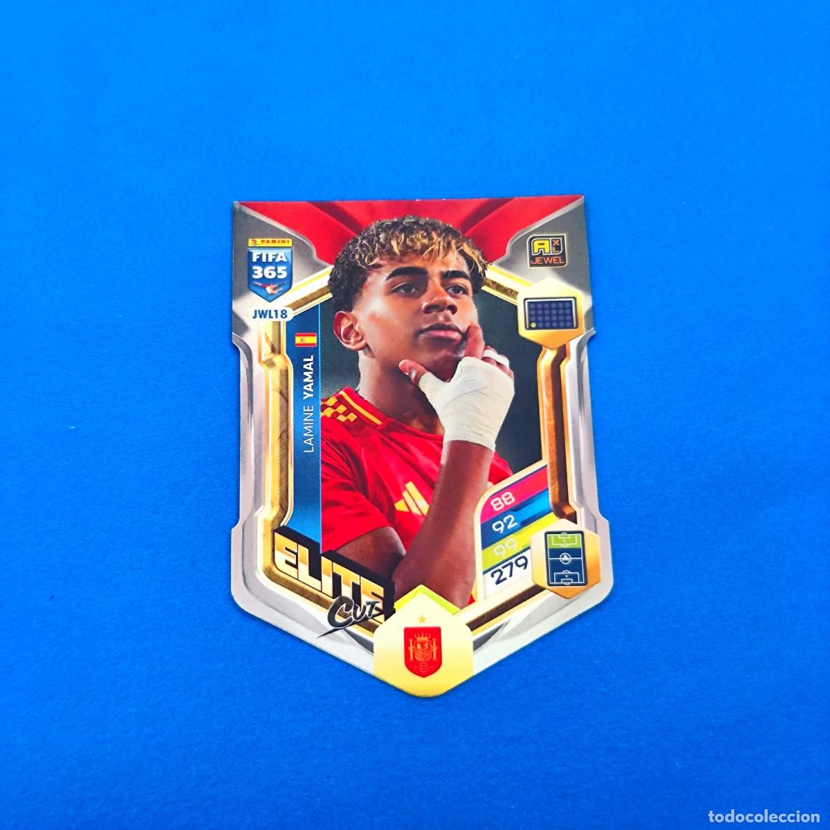 Cromos de F&uacute;tbol: Adrenalyn 2025 2026 / 25 26 FIFA 365 2026 Lamine Yamal Espa&ntilde;a JWL18 &Eacute;lite Cut
