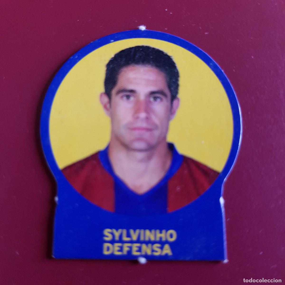 Cromos de F&uacute;tbol: FCB - TROQUELADO - 07 08 - 2007 2008 - BARCELONA - SYLVINHO - NUNCA PEGADO