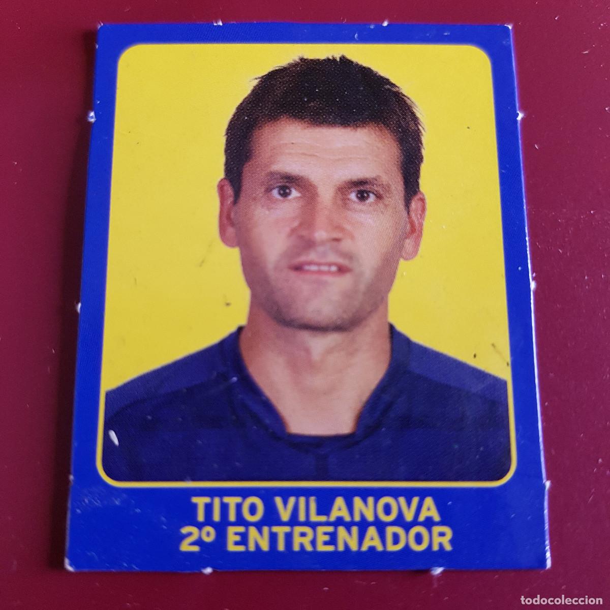 Cromos de F&uacute;tbol: FCB - 08 09 - 2008 2009 - BARCELONA - TITO VILANOVA - NUNCA PEGADO
