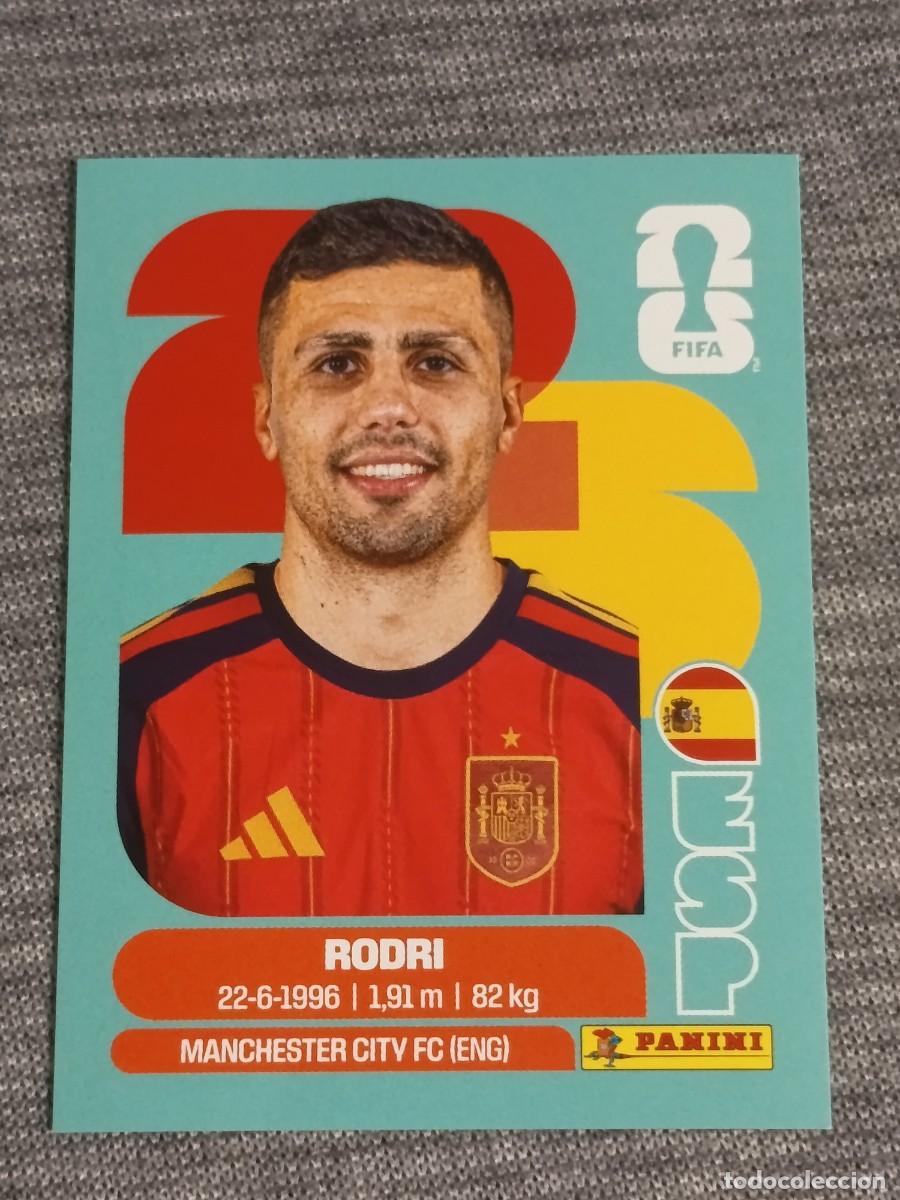 Cromos de F&uacute;tbol: RODRI ESP 10 STICKER MUNDIAL 2026 PANINI FIFA WORLD CUP NUEVO