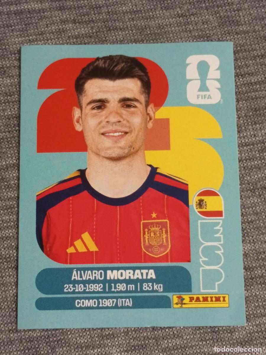 Cromos de F&uacute;tbol: MORATA ESP 19 STICKER MUNDIAL 2026 PANINI FIFA WORLD CUP NUEVO