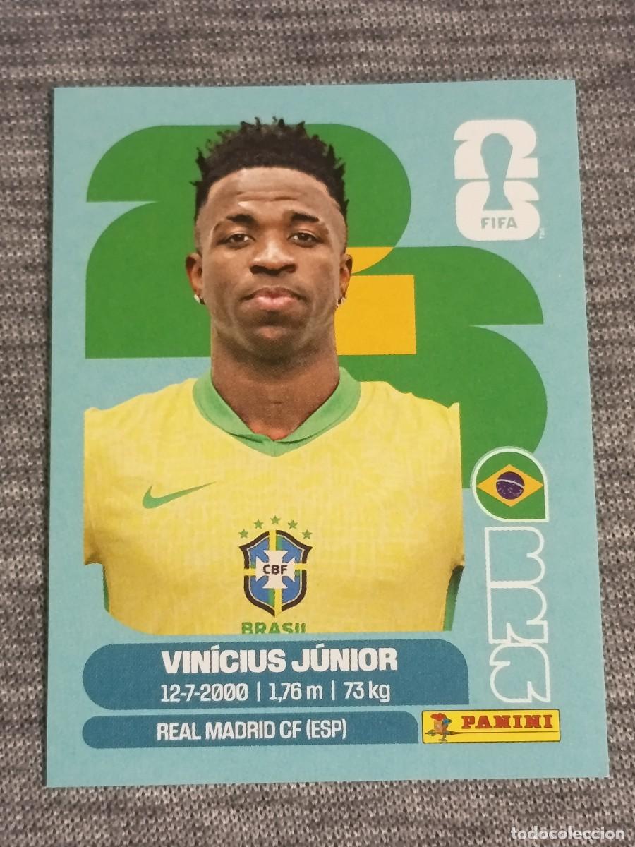 Cromos de F&uacute;tbol: VINICIUS BRA 14 STICKER MUNDIAL 2026 PANINI FIFA WORLD CUP NUEVO