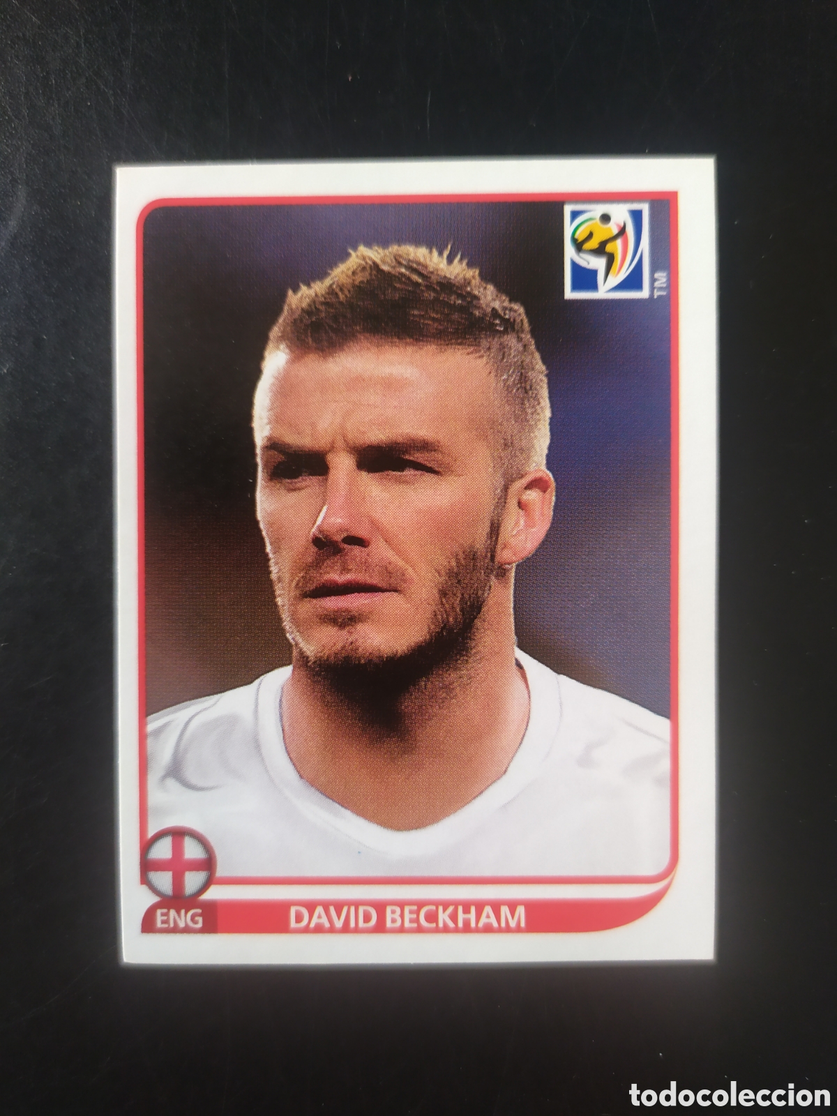 Cromos de F&uacute;tbol: Mundial FIFA South Africa Sudafrica 2010 panini Beckham n&deg; 190 Inglaterra
