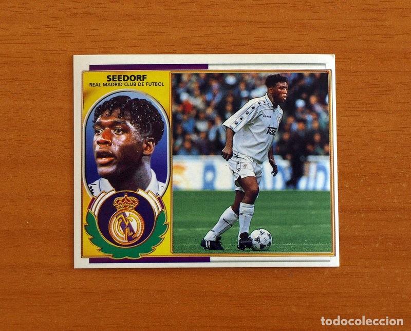 Cromos de F&uacute;tbol: Real Madrid - Seedorf - Versi&oacute;n - Ediciones Este Liga 1996-1997, 96-97 - Nunca pegado