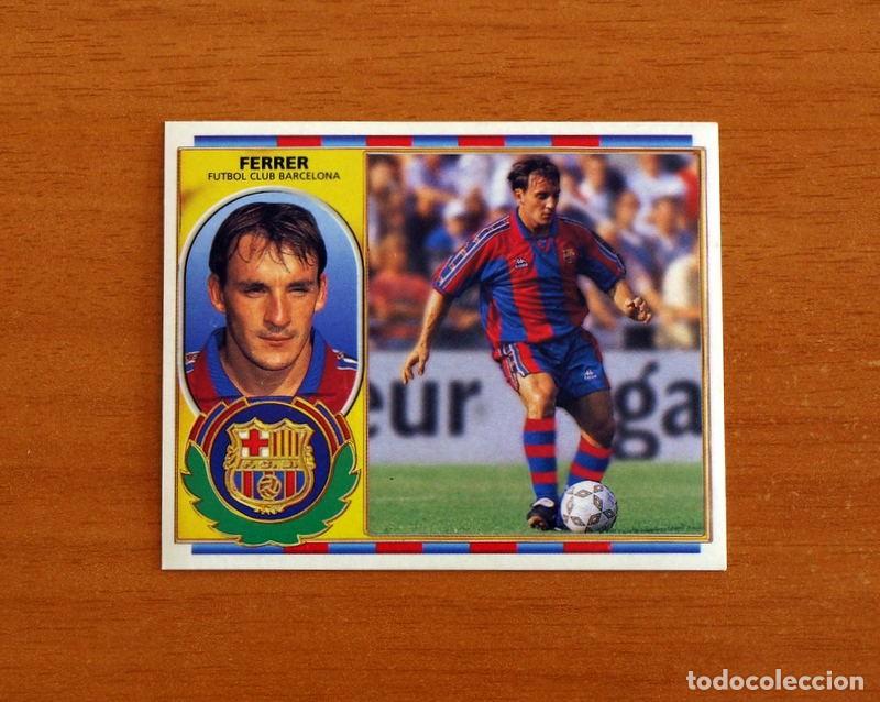 Cromos de F&uacute;tbol: F&uacute;tbol Club Barcelona - Ferrer - Ediciones Este Liga 1996-1997, 96-97 - Nunca pegado