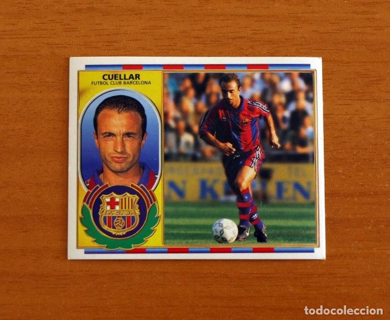 Cromos de F&uacute;tbol: F&uacute;tbol Club Barcelona - Cuellar - Ediciones Este Liga 1996-1997, 96-97 - Nunca pegado