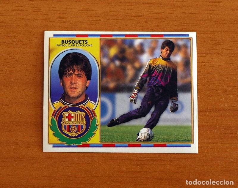 Cromos de F&uacute;tbol: F&uacute;tbol Club Barcelona - Busquets - Ediciones Este Liga 1996-1997, 96-97 - Nunca pegado