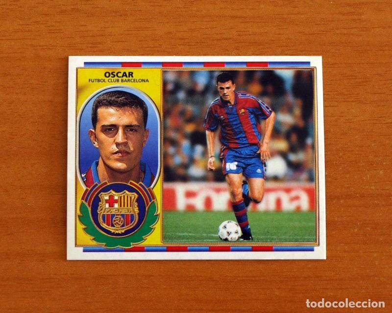 Cromos de F&uacute;tbol: F&uacute;tbol Club Barcelona - Oscar - Ediciones Este Liga 1996-1997, 96-97 - Nunca Pegado