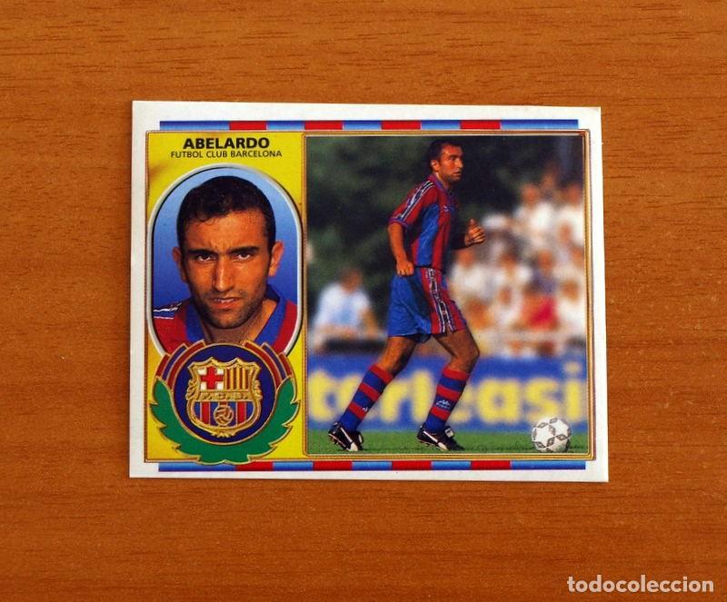 Cromos de F&uacute;tbol: F&uacute;tbol Club Barcelona - Abelardo - Ediciones Este Liga 1996-1997, 96-97 - Nunca Pegado