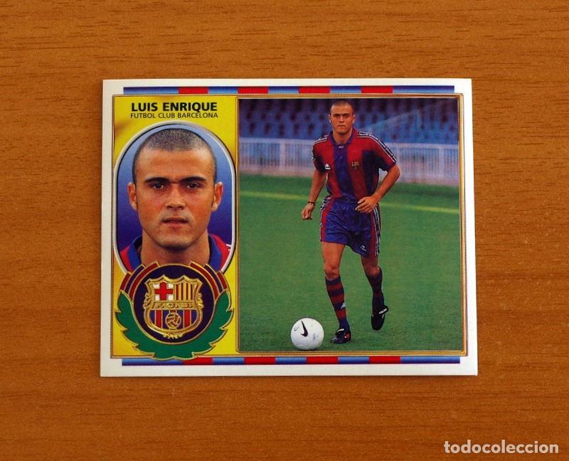 Cromos de F&uacute;tbol: Barcelona - Luis Enrique - Fichaje n&ordm; 15 - Ediciones Este Liga 1996-1997, 96-97 -Nunca pegado