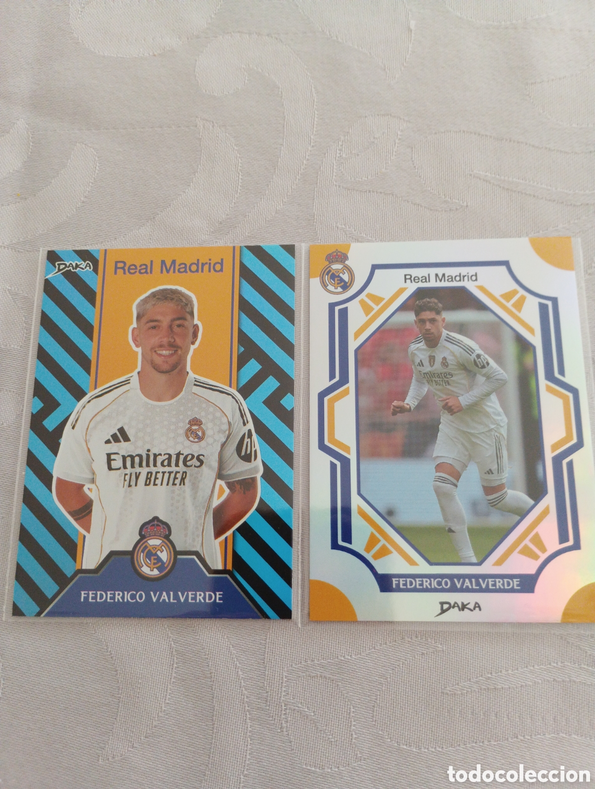 Cromos de F&uacute;tbol: Lote real Madrid Fede Valverde numeradas