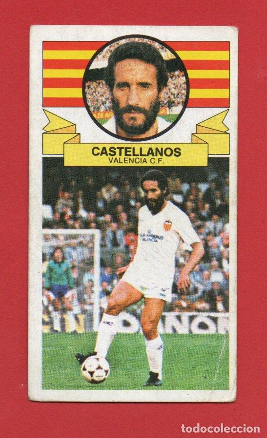 Cromos de F&uacute;tbol: ESTE 85 86 CASTELLANOS DEL VALENCIA CF SIN PEGAR ESTE 1985 1986