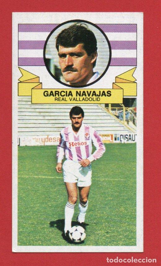 Cromos de F&uacute;tbol: ESTE 85 86 GARCIA NAVAJAS DEL REAL VALLADOLID NUEVO SIN PEGAR ESTE 1985 1986