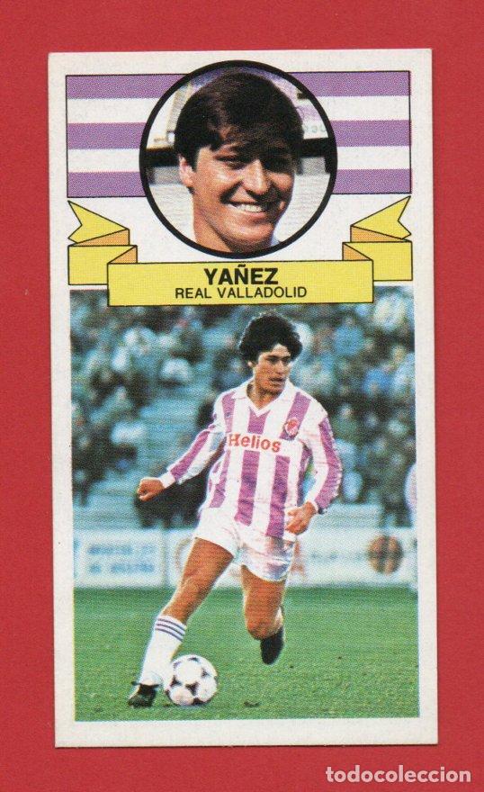 Cromos de F&uacute;tbol: ESTE 85 86 YA&Ntilde;EZ DEL REAL VALLADOLID NUEVO SIN PEGAR ESTE 1985 1986