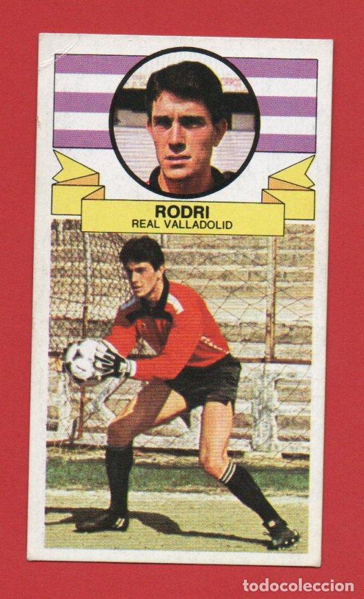 Cromos de F&uacute;tbol: ESTE 85 86 RODRI DEL REAL VALLADOLID SIN PEGAR ESTE 1985 1986