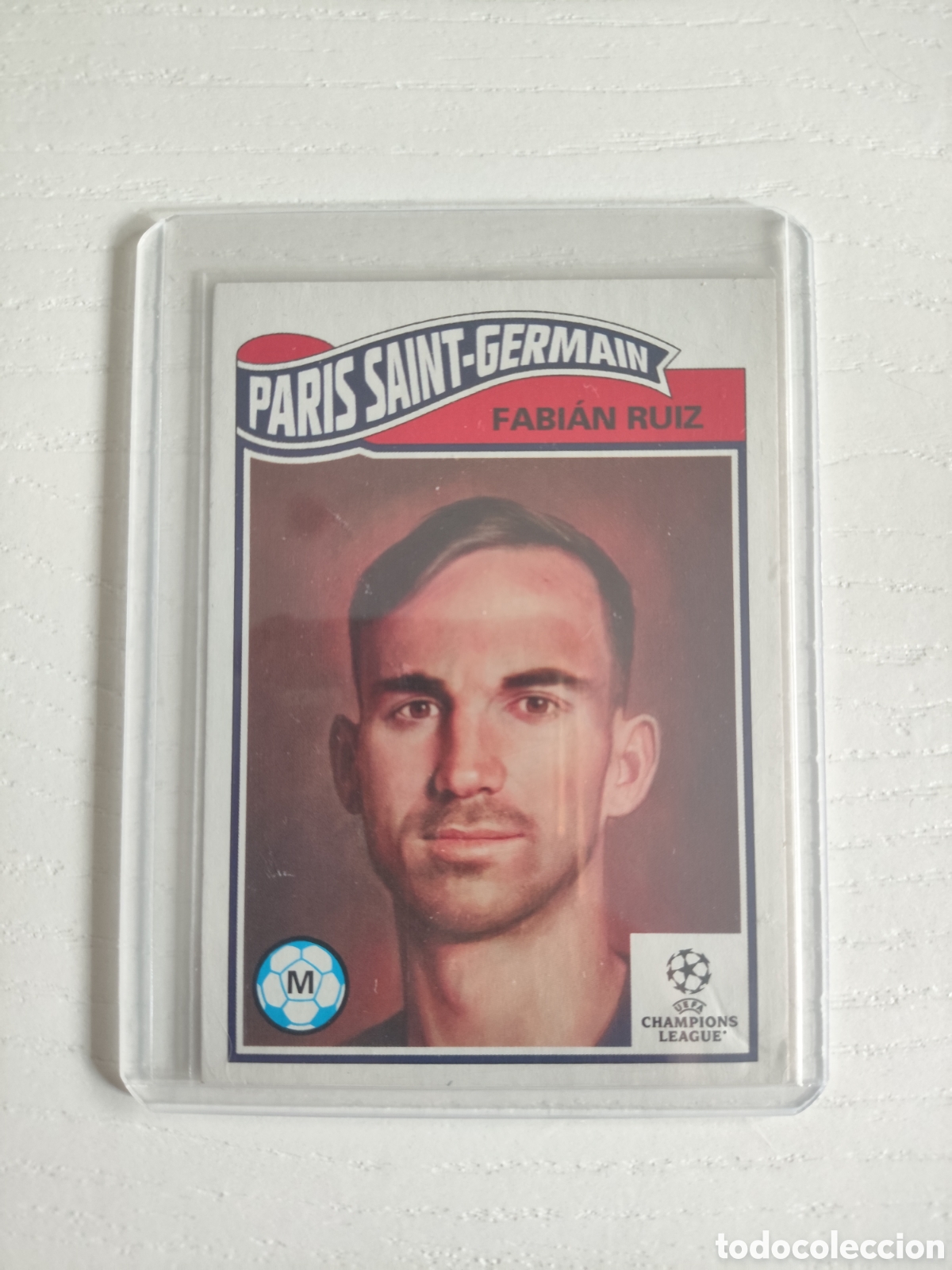 Cromos de F&uacute;tbol: 694 Fabi&aacute;n Ruiz PSG Living Set Topps