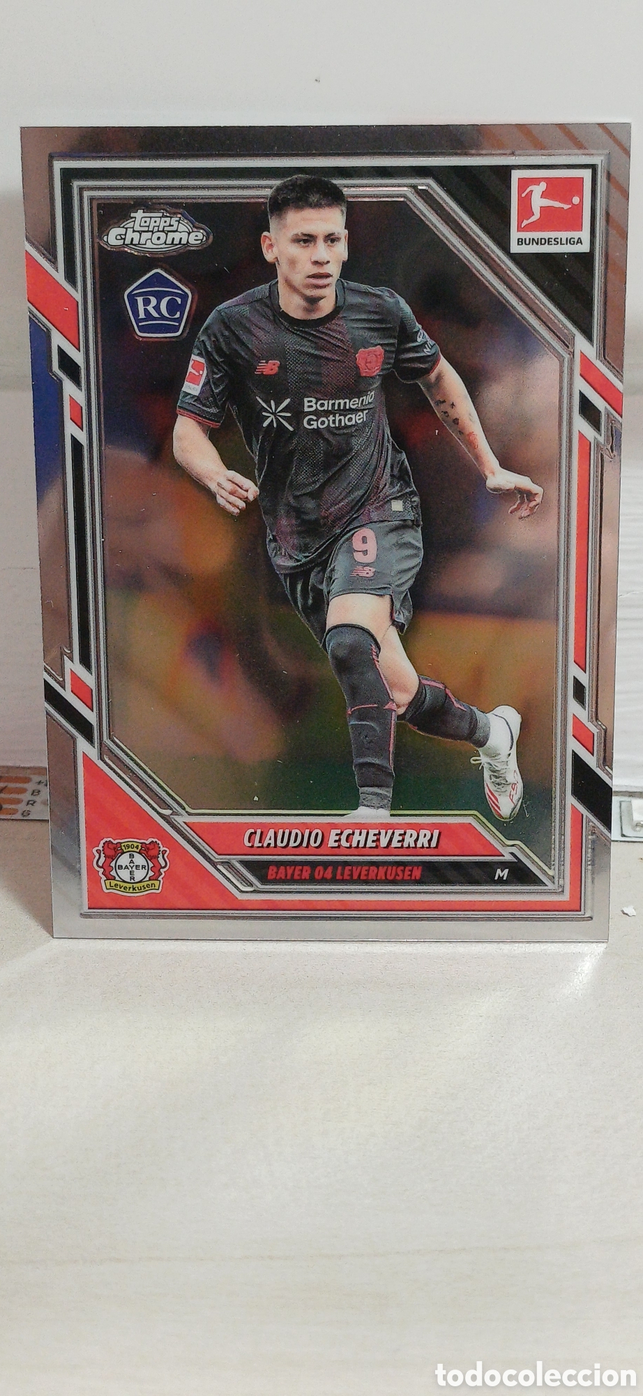 Cromos de F&uacute;tbol: Claudio Echeverri RC Topps