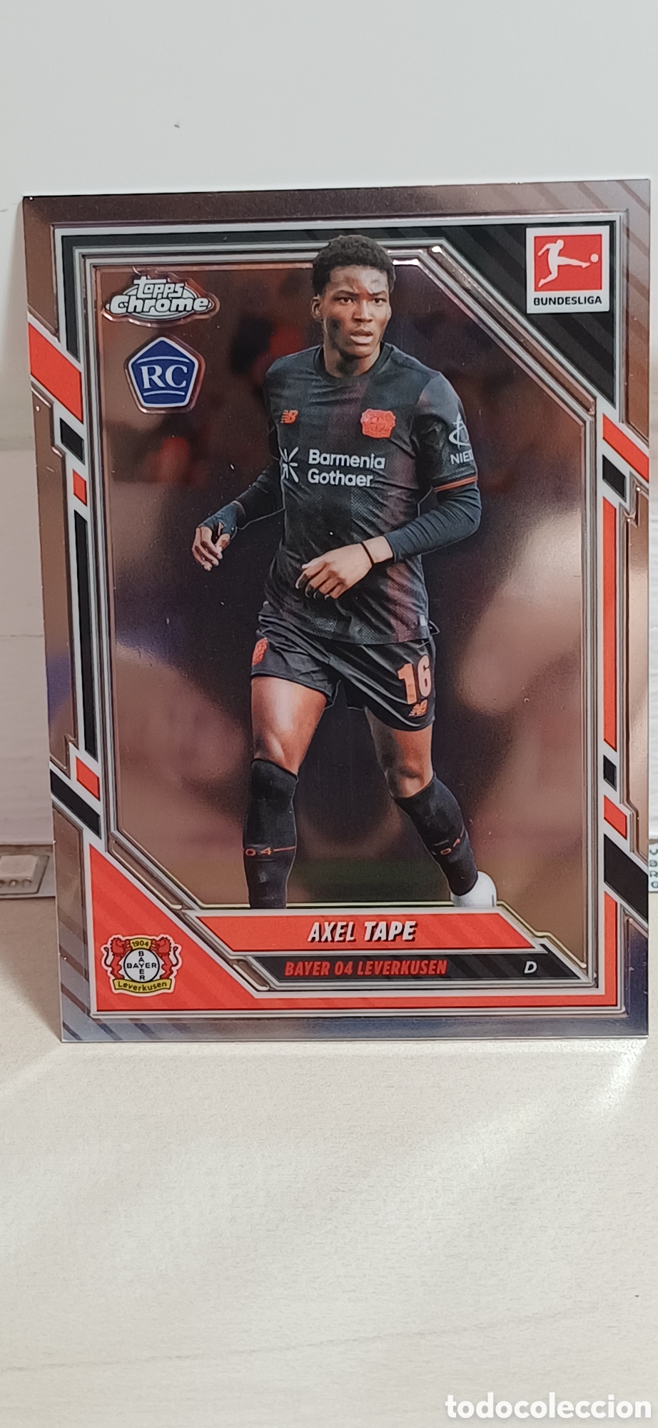 Cromos de F&uacute;tbol: Axel Tape RC Topps Chrome