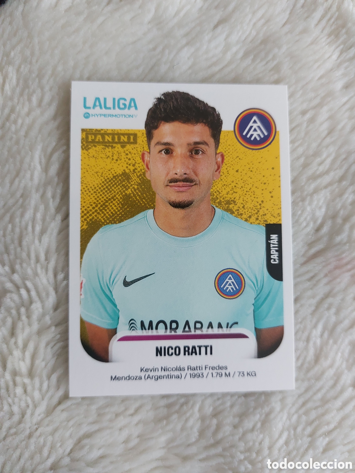 Cromos de F&uacute;tbol: 43 A 43A NICO RATTI ANDORRA PANINI LIGA HYPERMOTION 25 26 2025 2026