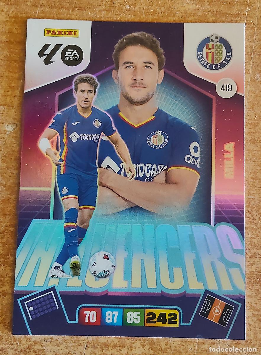 Cromos de F&uacute;tbol: 419 Luis Milla, Getafe CF, Influencers, Panini Adrenalyn XL La Liga 2025 2026 25 26
