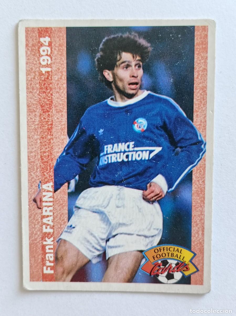 Cromos de F&uacute;tbol: #211 FRANK FARINA (STRASBOURG) FOOTBALL CARD 1993/1994 PANINI
