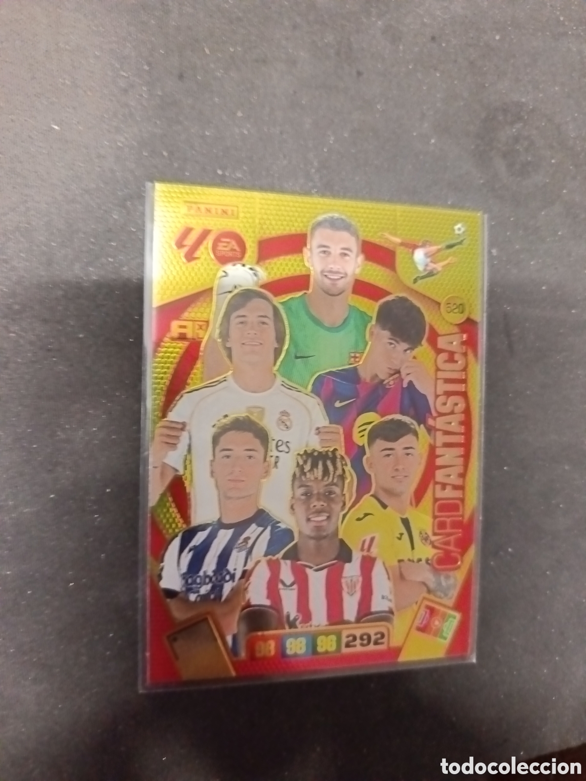 Fu&szlig;ball-Sticker: 520 CARD FANTASTICA NUEVO BALON DE ORO ADRENALYN XL LIGA 2025/2026 25 26 PANINI