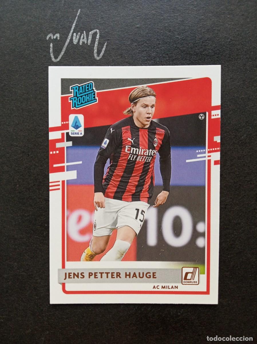 Cromos de F&uacute;tbol: N&ordm; 1 RATED ROOKIE JENS HAUGE MILAN BODO GLIMT ⚽ PANINI &reg; CHRONICLES DONRUSS 2020 2021 20 21 NUEVO
