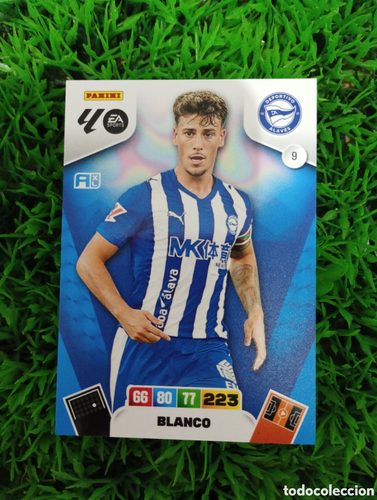 Cromos de F&uacute;tbol: Blanco Alaves Adrenalyn 25-26 # 9