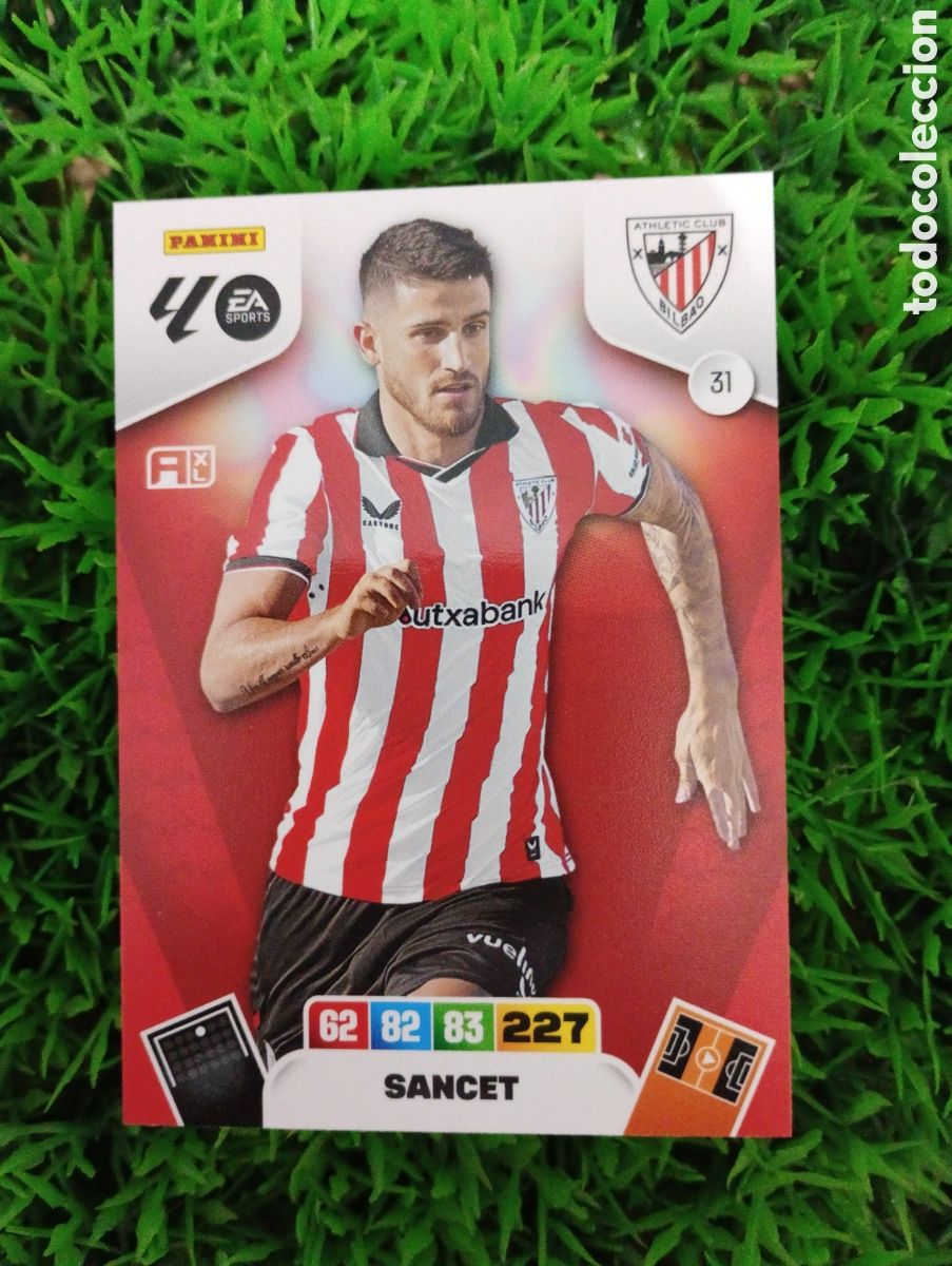 Cromos de F&uacute;tbol: Sancet Athletic Bilbao Adrenalyn 25-26 # 31