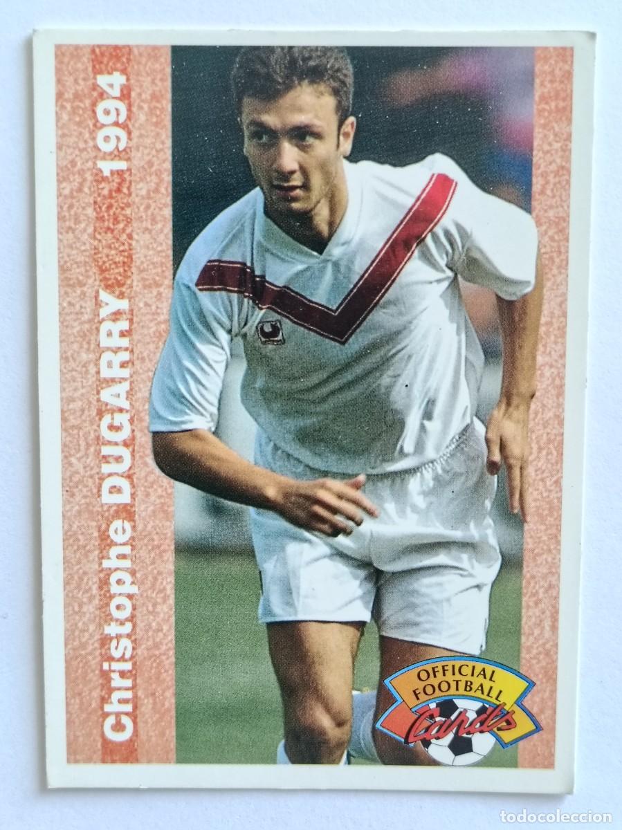 Cromos de F&uacute;tbol: #217 CHRISTOPHE DUGARRY (BORDEAUX) FOOTBALL CARD 1993/1994 PANINI