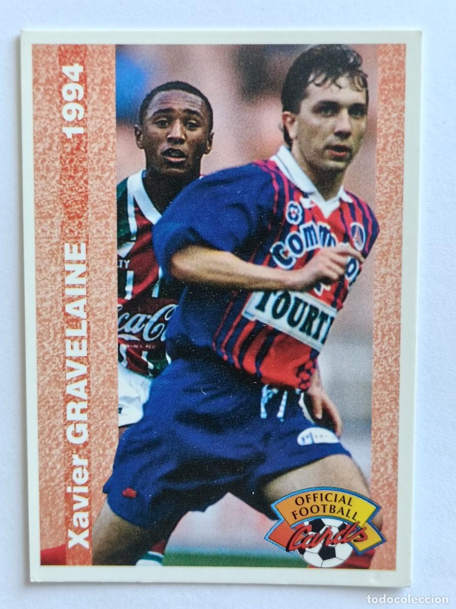 Cromos de F&uacute;tbol: #218 XAVIER GRAVELAINE (PARIS SAINT-GERMAIN) FOOTBALL CARD 1993/1994 PANINI