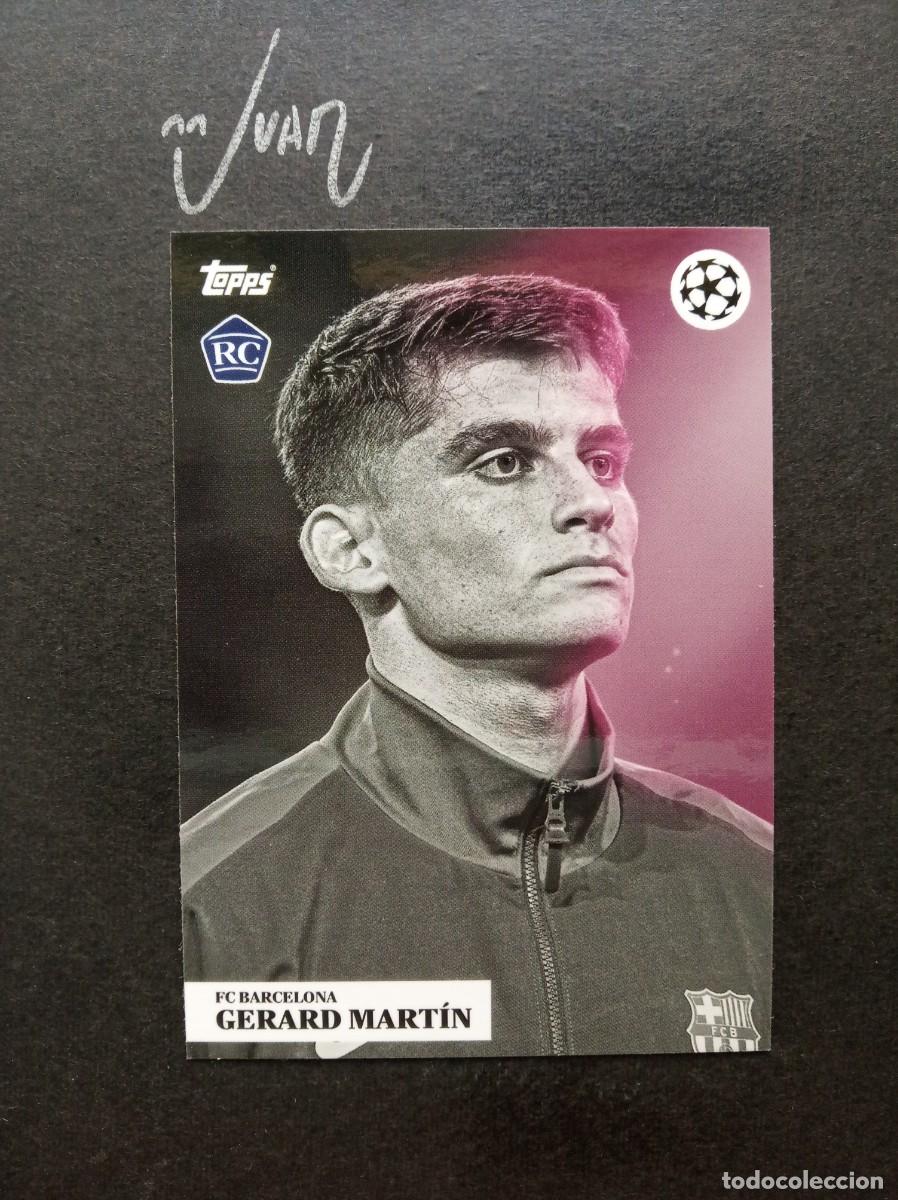 Cromos de F&uacute;tbol: 120 PORTRAIT ROOKIE GERARD MARTIN BARCELONA ⚽ TOPPS &reg; SIMPLICIDAD CLUB COMPETITIONS 2024 2025 24 25
