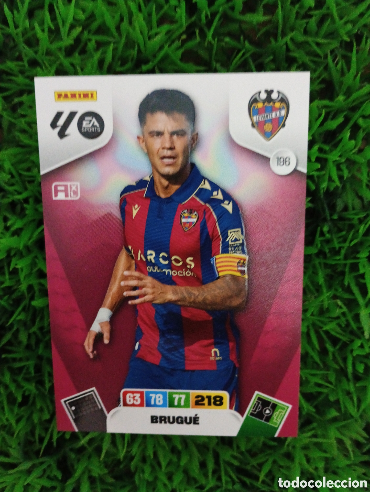 Figurine di Calcio: Brugue Levante Adrenalyn 25-26 # 196