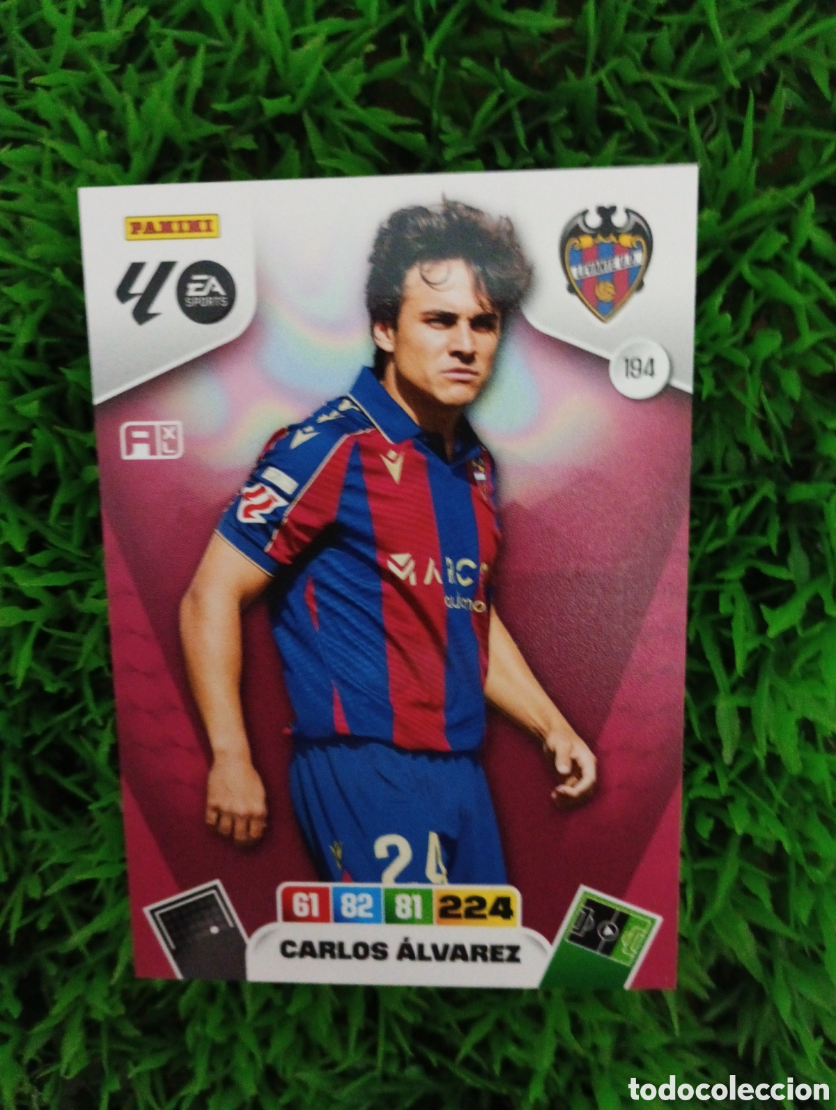 Cromos de F&uacute;tbol: Carlos Alvarez Levante Adrenalyn 25-26 # 194