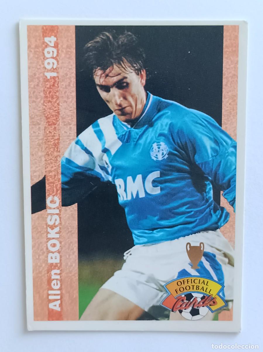 Cromos de F&uacute;tbol: #220 ALLEN BOKSIC (OLYMPIQUE MARSELLA) FOOTBALL CARD 1993/1994 PANINI