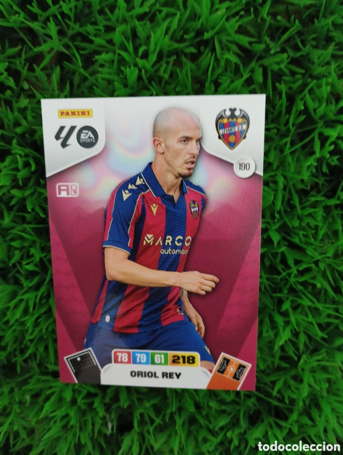 Cromos de F&uacute;tbol: Oriol Rey Levante Adrenalyn 25-26 # 190