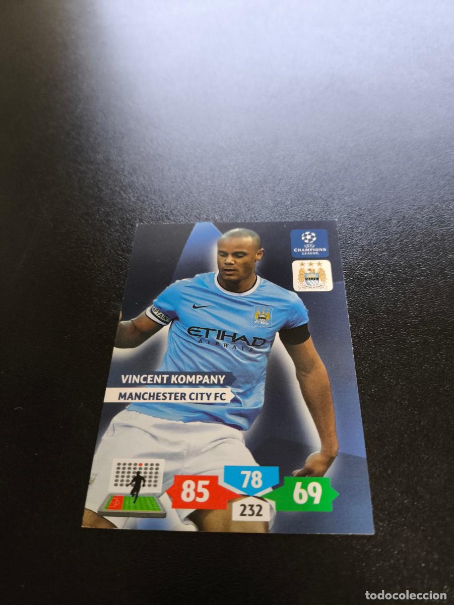 Cromos de F&uacute;tbol: Vincent Kompany MANCHESTER CITY PANINI ADRENALYN XL UEFA CHAMPIONS LEAGUE 2013 2014 13 14